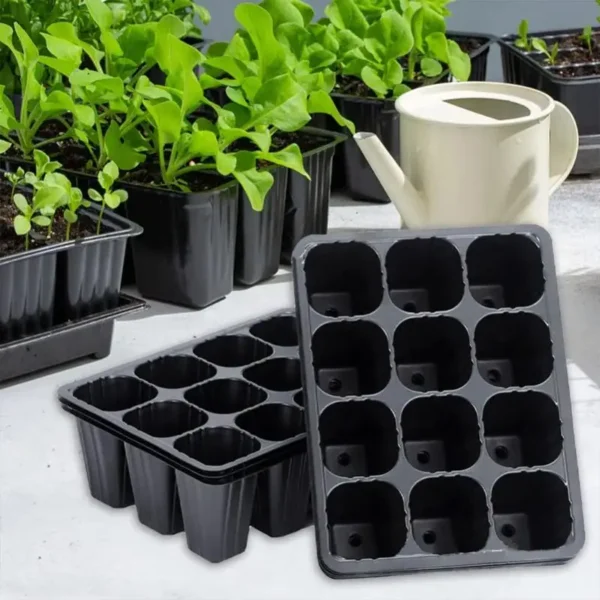 12 Holes Vegetable Seedling Pots