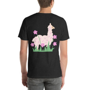 Maglietta unisex Lama Flower